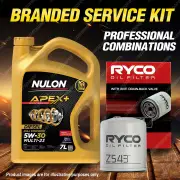Ryco Oil Filter 7L APX5W30C23 Engine Oil Service Kit for Peugeot 206 4cyl Petrol