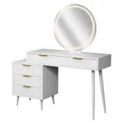 Serenity Dressing Table w/ Touch Screen Mirror LED Light