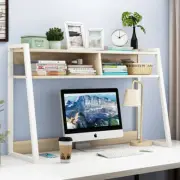 Large Desk Hutch White Oak Storage Modern AU Stock Fast Post