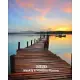 2020 Weekly and Monthly Planner: Sunset Pier by the Water Monthly Calendar with U.S./UK/ Canadian/Christian/Jewish/Muslim Holidays- Calendar in Review