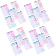 AIMALL A5 Daily Planner Spiral Bound Notebook, 20 Pcs Time Management to-Do List Notepad, Efficient Self-Discipline Clock-in Journal, Portable Goal Organizer