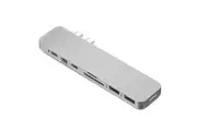 HyperDrive PRO Type-C to USB-C USB 3.1 HDMI SD Hub Adapter for MacBook Pro SLV