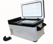 32 Quart Car Refrigerator 12v 24 Volt Camping RV Travel Portable Cooler Fridge