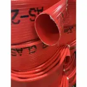 Rapier Heavy Duty Red Layflat Fire Hose 102mm