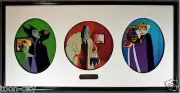 Snow White Queen Cruella Maleficent Disney cel Sleeping Beauty 101 Dalmatian