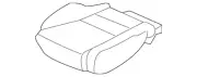Genuine Honda Seat Cover 81131-S5P-A62ZC (for: Honda)