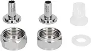 Stainless Steel Beer Keg Coupler Connector Kit - Essential Beer Line Fitting for Brewing Equipment and Kegerators