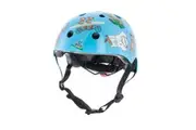 Mini Hornit LIDS Children's Bicycle & Scooter Helmet with Flashing Safety Lights - Sleepy Sloth Style