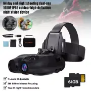 5X Night Vision Goggles Infrared Digital Binoculars For Day & Night Rechargeable