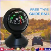 Car Compass Pocket Mini Ball Dashboard Car Mount Navigation Outdoor Compass