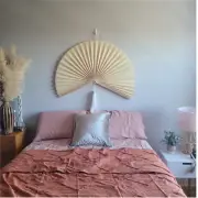Bamboo Folding Fan For Wall Hanging, Giant Wall Fan, Large Decorative Fan