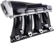 Aluminum Engines Intake Manifold Compatible with K Series K20A/A2/A3 K24(Black)