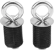 Lock Ride Anchor SetTie Down Anchor Provide Additional Points for Polaris Sportsman RZR ATV (Black)