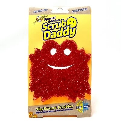 Special Edition Scrub Daddy Beach Buddies Summer Crab FlexTexture Sponge