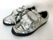 Adidas Jeremy Scott 10SS 3TONGUE LOW cut sneaker US9.5 G16756 silver SK1160