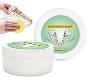 Lpsdssre White Shoe Cleaning Cream,120ml Leather Shoes Stain Removal Cream | Household Cleaning Supplies, Multifunctional Shoe Polishing Tool for White Shoes, Sneakers, Canvas Shoes, Leather Shoes