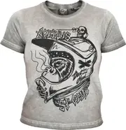 Acerbis SP Club Monkey, t-shirt kids , color: Grey/Black , size: XL