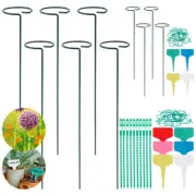 Planting Grow Support Cage Stake Metal Flower Supporting Frame Stand fidVD