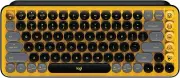 Logitech POP Keys Wireless Mechanical Emoji Keyboard - Blast, English - US