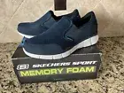 NIB Skechers Mens Equalizer Persistent Navy Slip On 51361 Memory Foam Sz 10