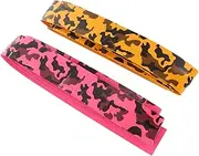 2Pcs Racket Handle Sweatband Skid Fishing Pole Straps Moisture Wicking Grip Tape for Enhanced Control and Comfort for Tennis and Fishing Activities