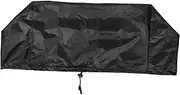 Parliky Oxford Cloth Motor Cover for Kayak and Fishing Boat Sun Blocking and Outboard Engine Protection Durable and Easy to Use with Elastic Strap