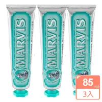 在飛比找momo購物網優惠-【MARVIS】義大利茴香薄荷牙膏85mlx3-藍綠色(真品