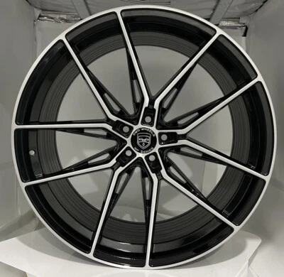 4 HP1 20 inch STAGG Black Rims fits JAGUAR XJ8 SUPER V8 05