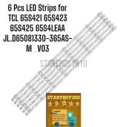 LED Strips For Tcl JL.D65081330-365AS-M_V03 65S421LCAA 65S4LDAA 65S421 65S425