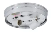 B&P Lamp Flush Mount 8 Inch Wired Shade Holder