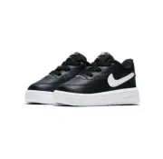Nike Air Force 1 '18 (TD) Infant/Toddler Shoe Black White #905220-002 Size 3c