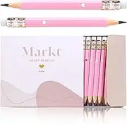 Pink Mini Pencils for Bridal and Baby Shower Games, Winner Gifts, Small Pencils and Pens for Party Favors and Game Prizes