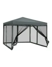 [Instahut] Gazebo Pop Up Marquee 3x3 in Grey