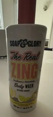 Soap & Glory Body Wash The Real Zing Radiance Boosting Energize Citrus 16.9 oz