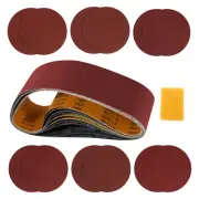 22Pcs Sanding Belts Multipurpose Sanding Discs Belt Sanders Sander Paper∞