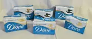 Lot of 6 VINTAGE Dove White Bar Soap 4.75 oz NOS