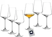 [Leonardo] 014789 Set 6 Wine Glass Puccini, Clear, White