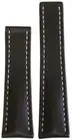 20mm RIOS1931 for Panatime Mocha Calf Leather Watch Band w WS For Breitling Depl