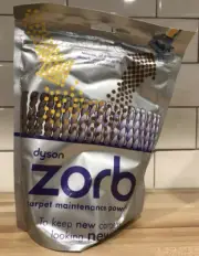 Dyson Zorb Carpet Maintenance Powder Cleaner 26.5 oz (750 g) NEW SEALED