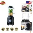 Elegant 1L Blender with Stainless Steel Blades – Perfect for Milkshakes & More