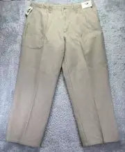 Vintage Levis Dockers Pants Mens 40x 28.5 Khakis Pleated Chino Cotton NWT