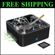 USB Rechargeable Smokeless Ashtray - High-Performance Filter & Mini Air Purifier