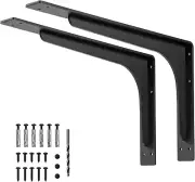 24 INCH X 14.2 INCH Shelf Brackets,L Shelf Brackets,Vertical Angle, Premium Allo