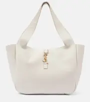 [Saint Laurent] Saint Laurent Le 5 à 7 Bea Large leather tote bag One Size white