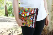 Banjara Bag, Clutch, Pouch, Change, Hippie bag, Boho Bag, Indian Bag, Tribal Bag Clutch, Ethnic Bag, Vintage Bad, Handmade Linen Connections