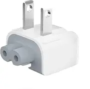 MAC AC Wall Power Charger Adapter Plug, Charge Adapter US Standard Plug Duck Head for MacBook Pro/MacBook Air/Mac iBook/iPhone/iPod/etc.（White)