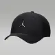 【NIKE 耐吉】帽子 棒球帽 運動帽 遮陽帽 AJ 喬丹 J RISE CAP S CB MTL JM 黑 FD5186-010