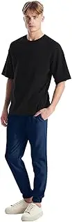 [L S U] Men's Jogging Bottoms Casual Fleece Jog Pants