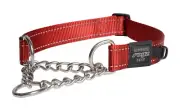 Rogz Control Obedience Non-Slip Dog Collar Red XL