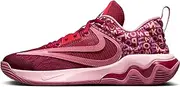 [Nike] Men's Giannis Immortality 3 Basketball Shoes, Red Noble Red Ice Peach Desert Berry, 8 US